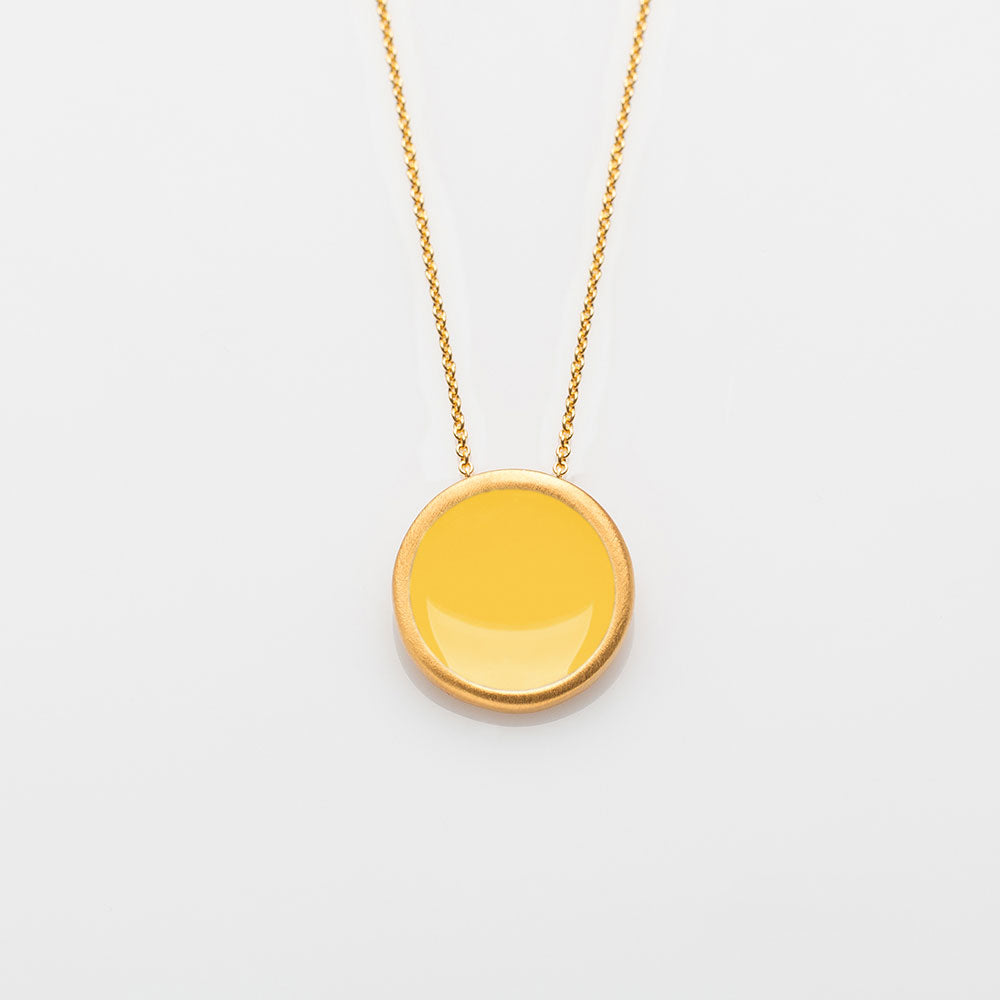 Palette L κολιέ χρυσό Shamelessly yellow