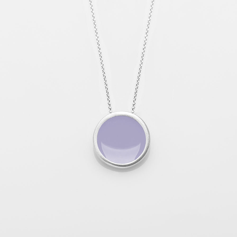 Palette L κολιέ ασημί Untamed Violet