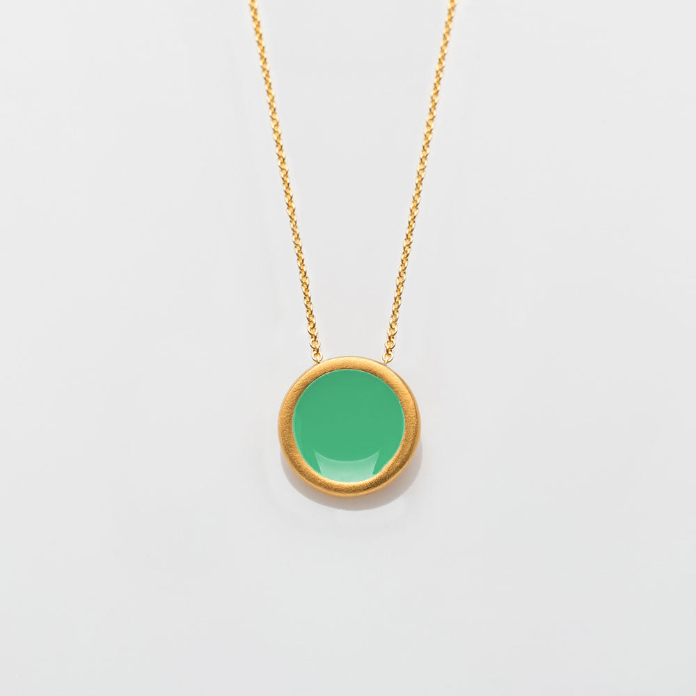 Palette S κολιέ χρυσό No Limits Green