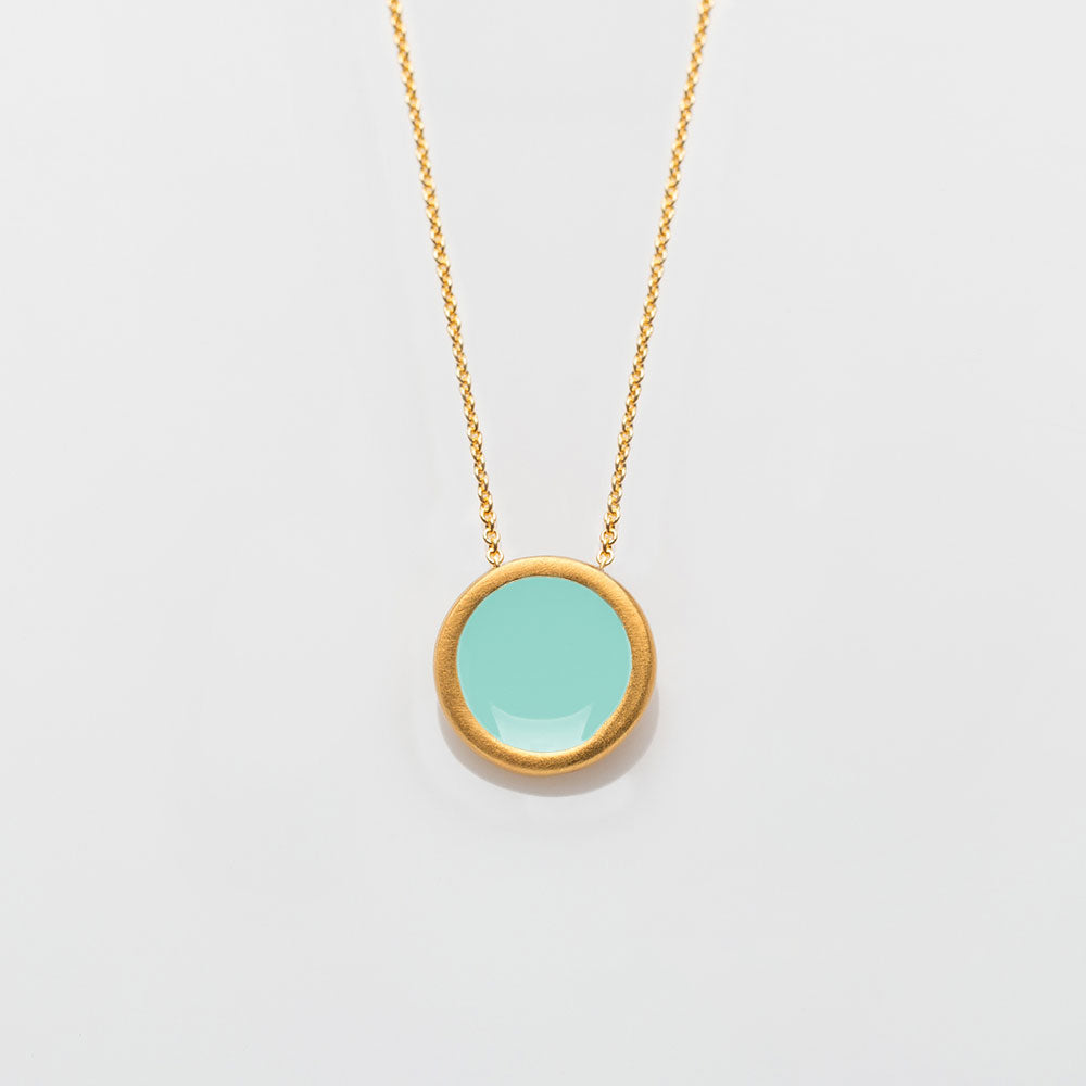 Palette S necklace gold