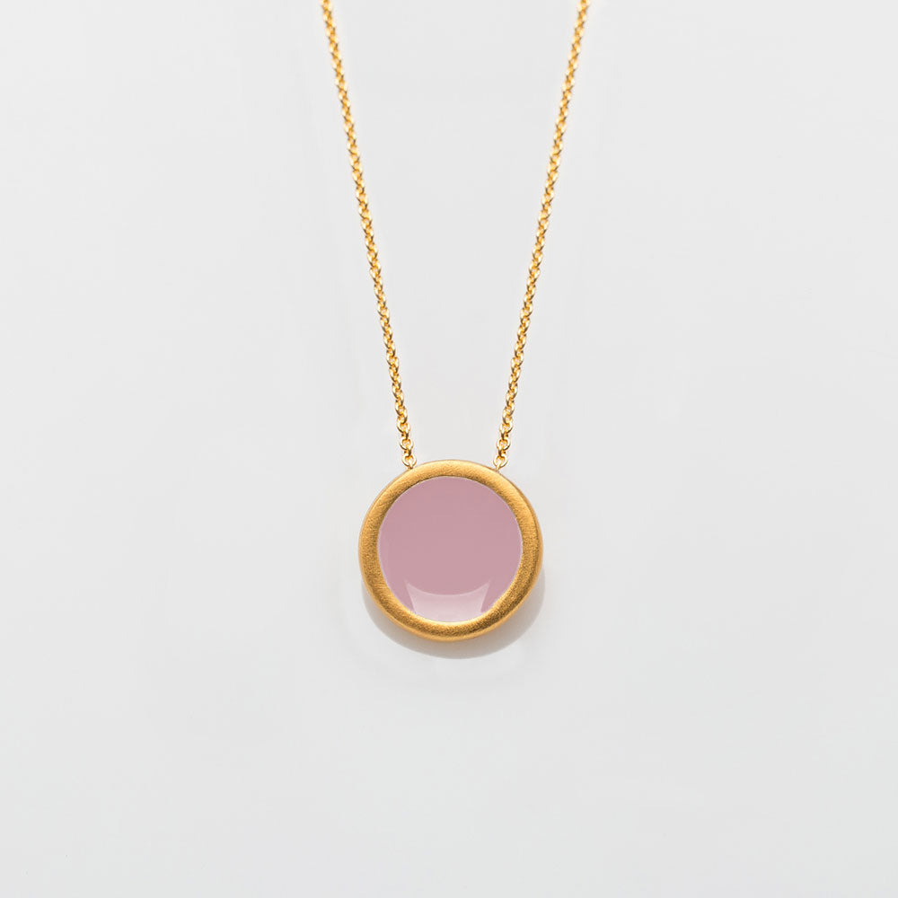 Palette S necklace gold