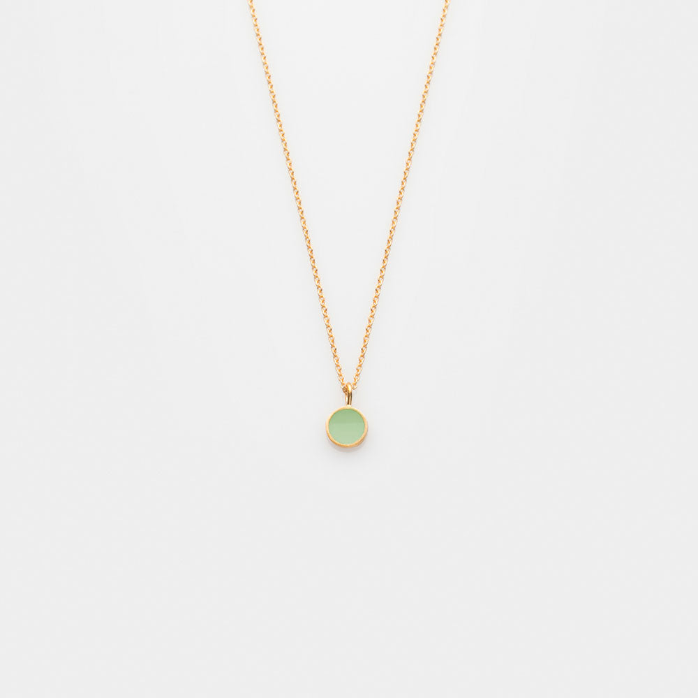 Palette XS κολιέ χρυσό Matcha Latte