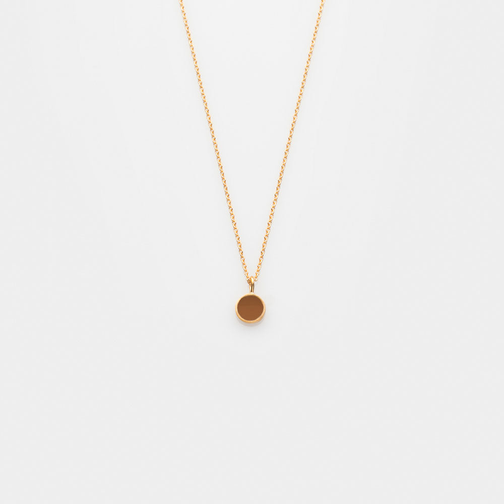 Palette XS κολιέ χρυσό Mocha Mousse