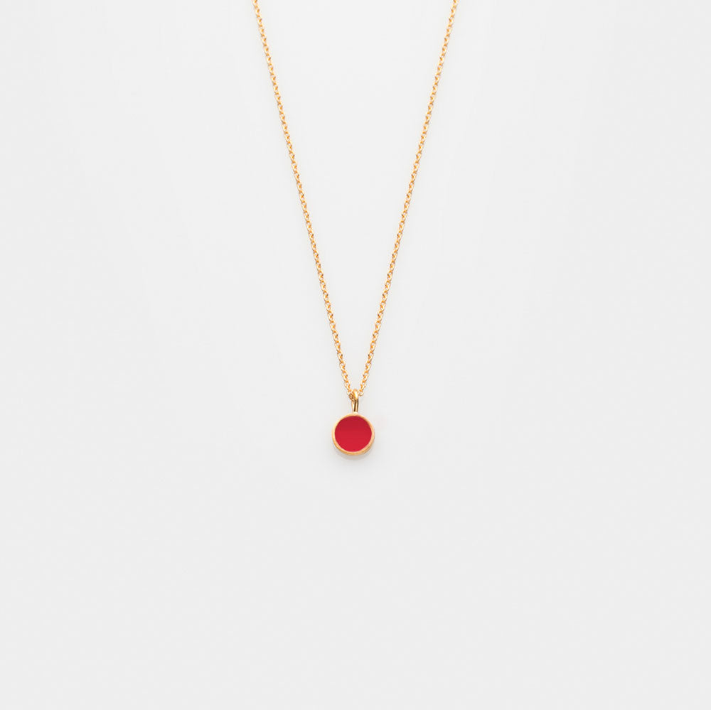 Palette XS κολιέ χρυσό No Regret Red