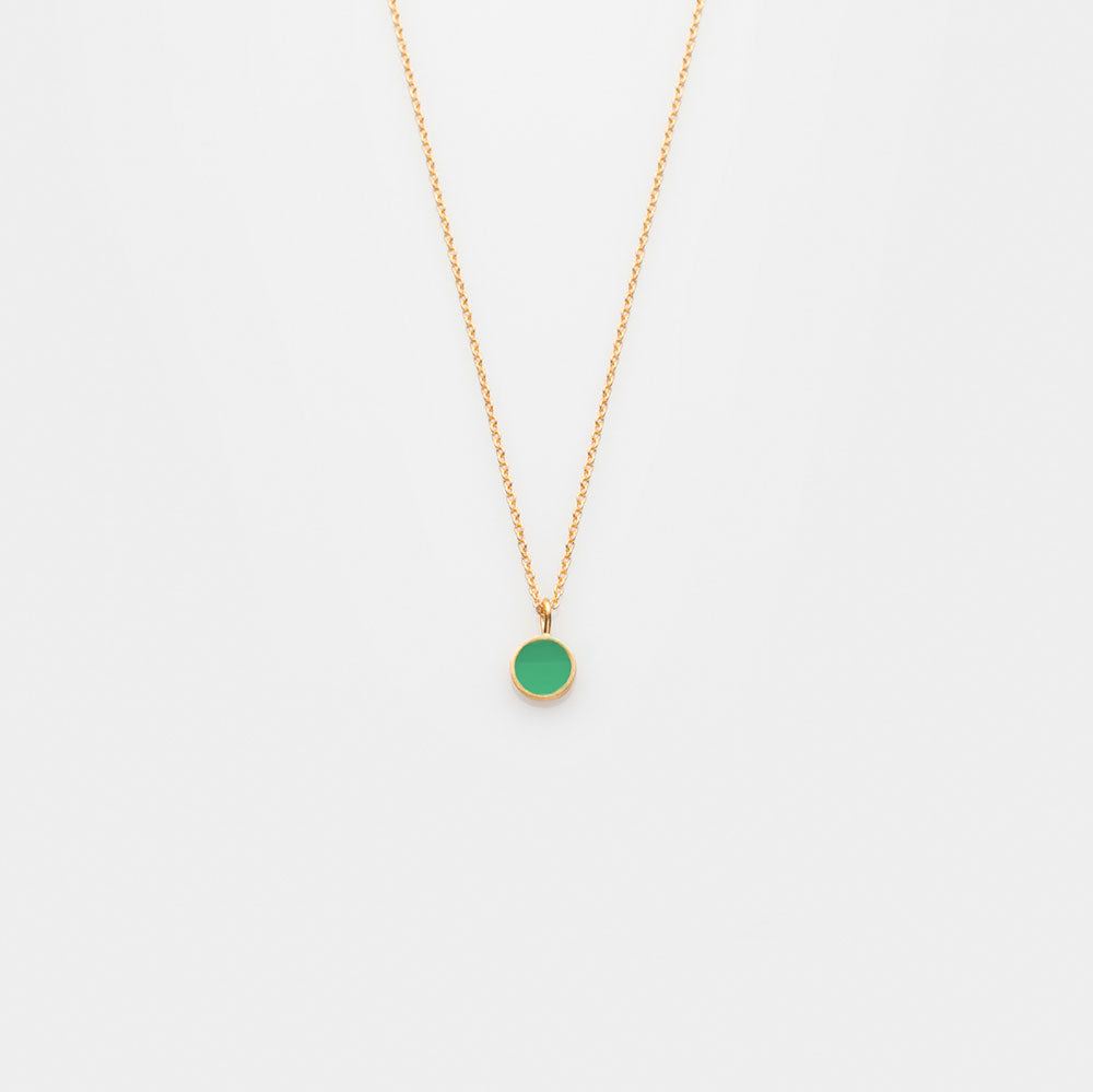 Palette XS κολιέ χρυσό No Limits Green