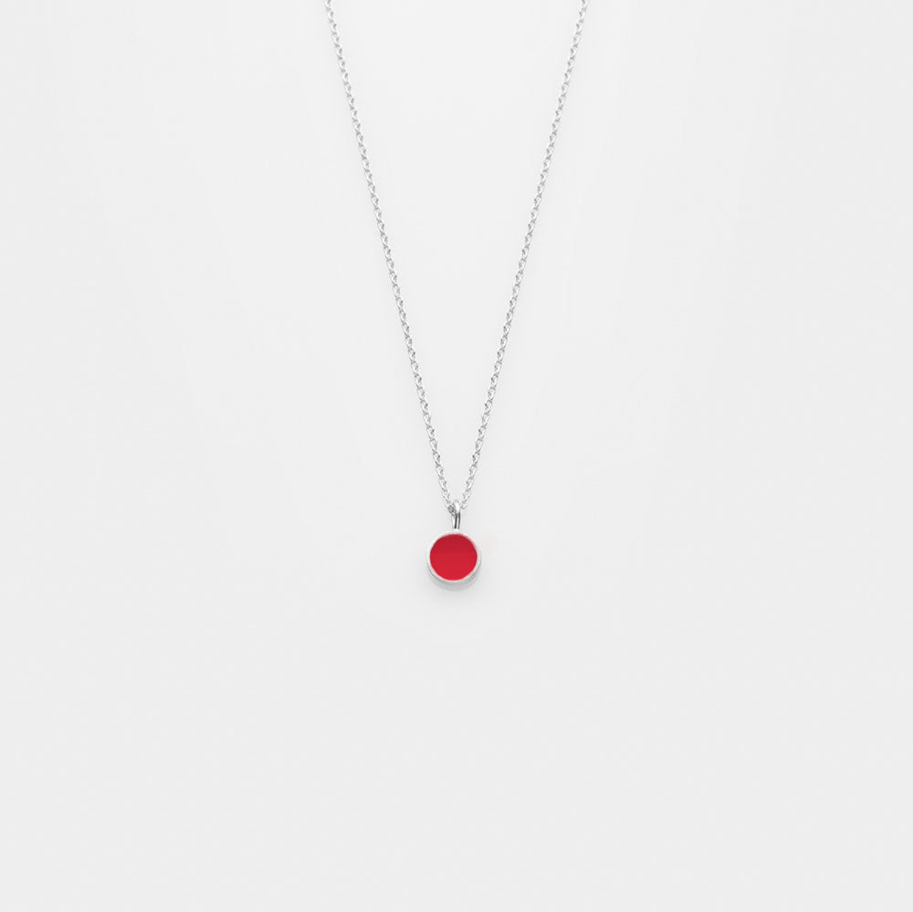 Palette XS κολιέ ασημί No Regret Red
