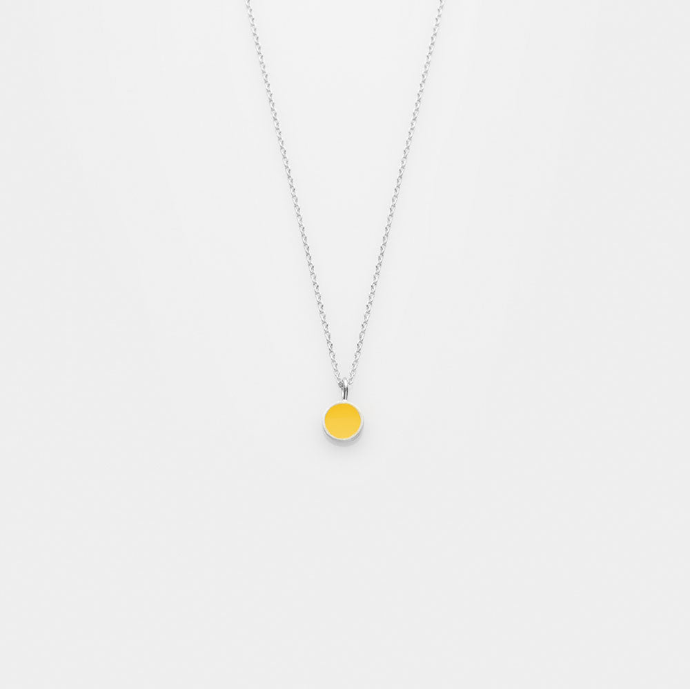 Palette XS κολιέ ασημί Shamelessly Yellow