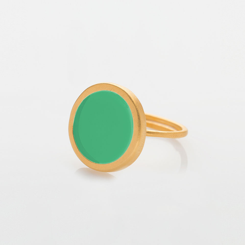 Palette L δαχτυλίδι χρυσό No Limits Green