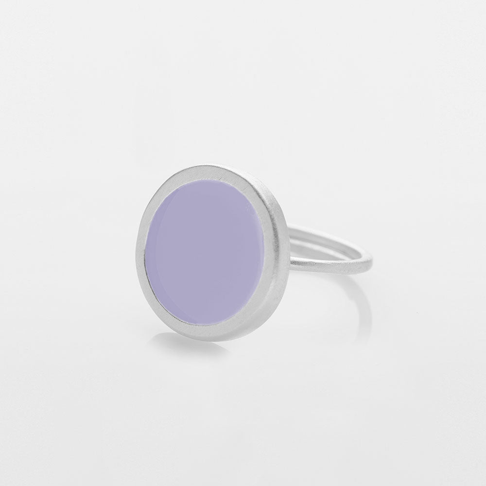Palette L δαχτυλίδι ασημί Untamed Violet