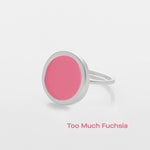 too much fuchsia