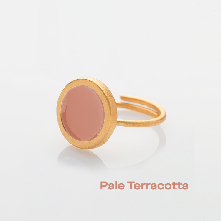 pale terracotta