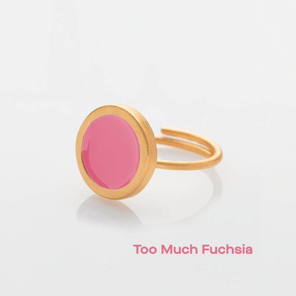 too much fuchsia