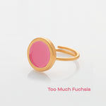 too much fuchsia