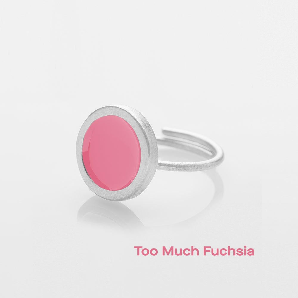 too much fuchsia