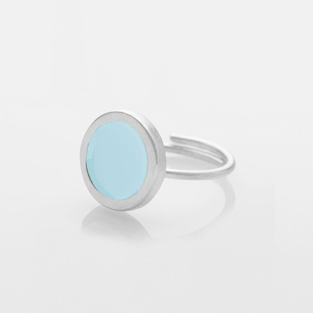 Palette S δαχτυλίδι ασημί Unapologetic Cerulean