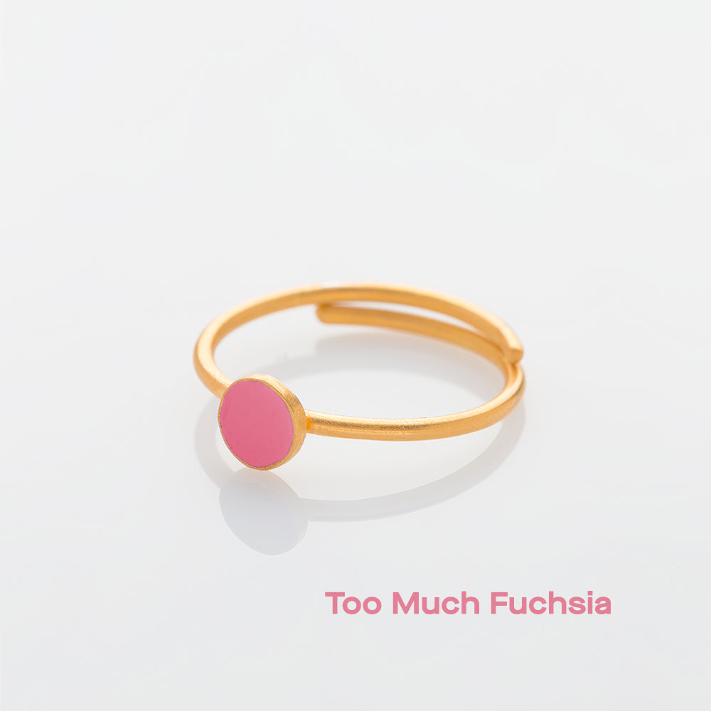 too much fuchsia