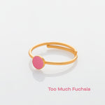 too much fuchsia