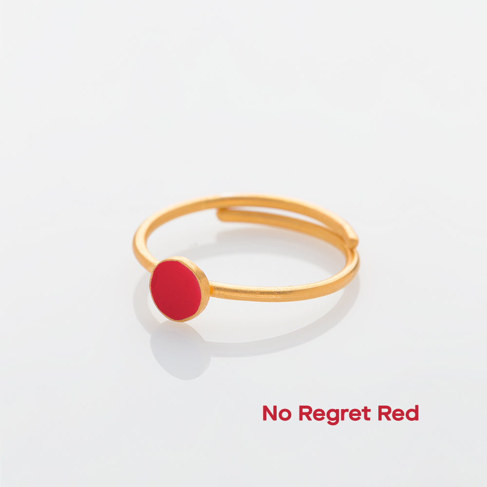 no regret red