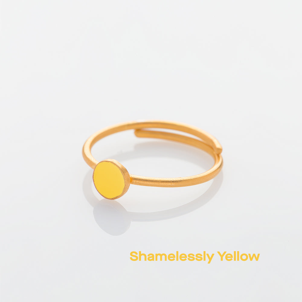 shamelessly yellow