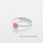 too much fuchsia