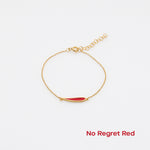 no regret red
