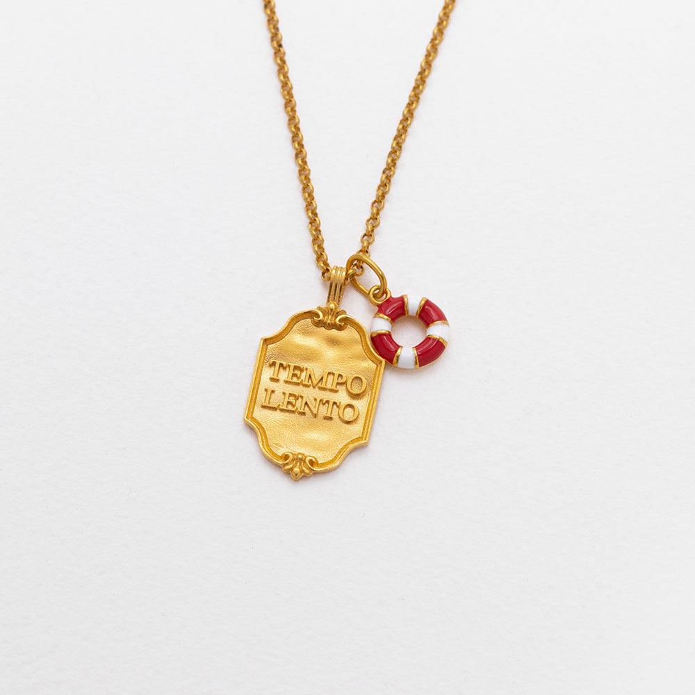 Anello pendant χρυσό