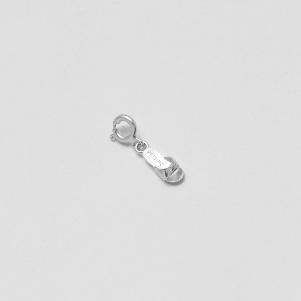 Zoccolo all purpose charm ασημί