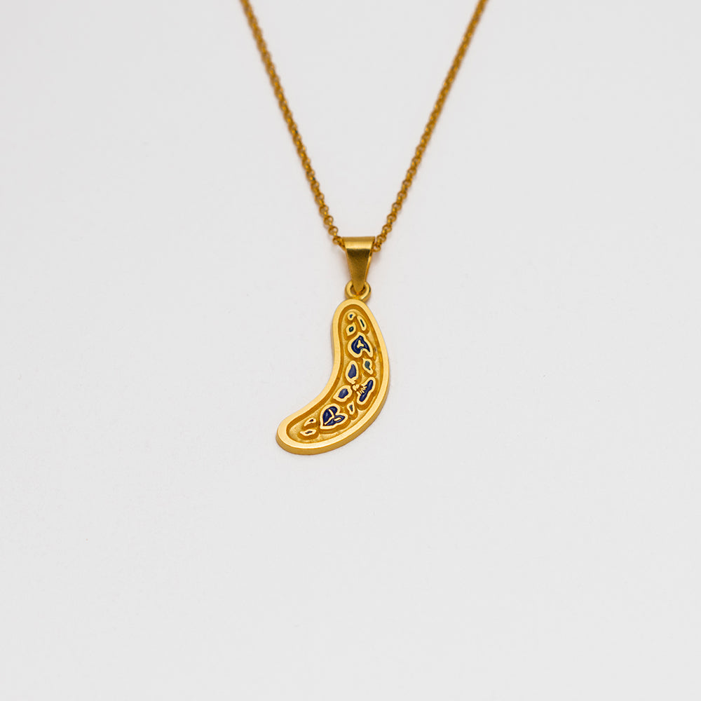 Banana pendant χρυσό