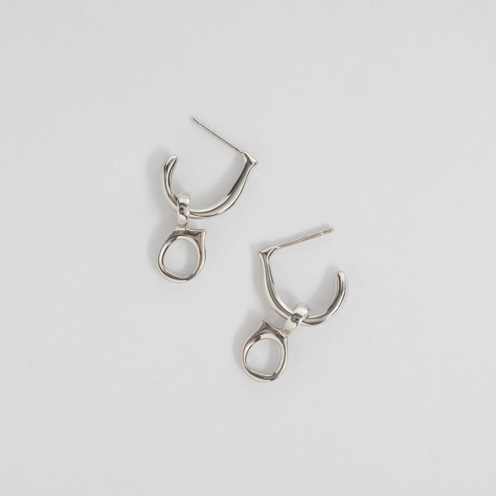 Aura charm λευκό χρυσό 14Κ