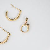 Aura charm κίτρινο χρυσό 14Κ