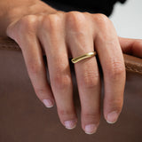 Aura δαχτυλίδι κίτρινο χρυσό 14Κ