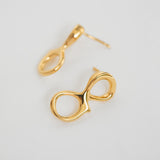 Aura σκουλαρίκια χρυσό