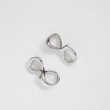 Aura σκουλαρίκια ασημί