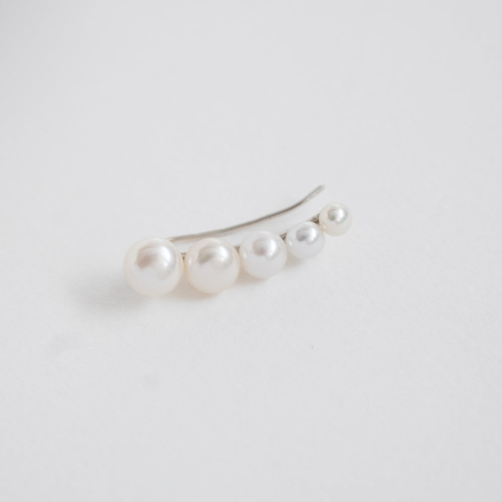 Cloud σκουλαρίκι ασημί