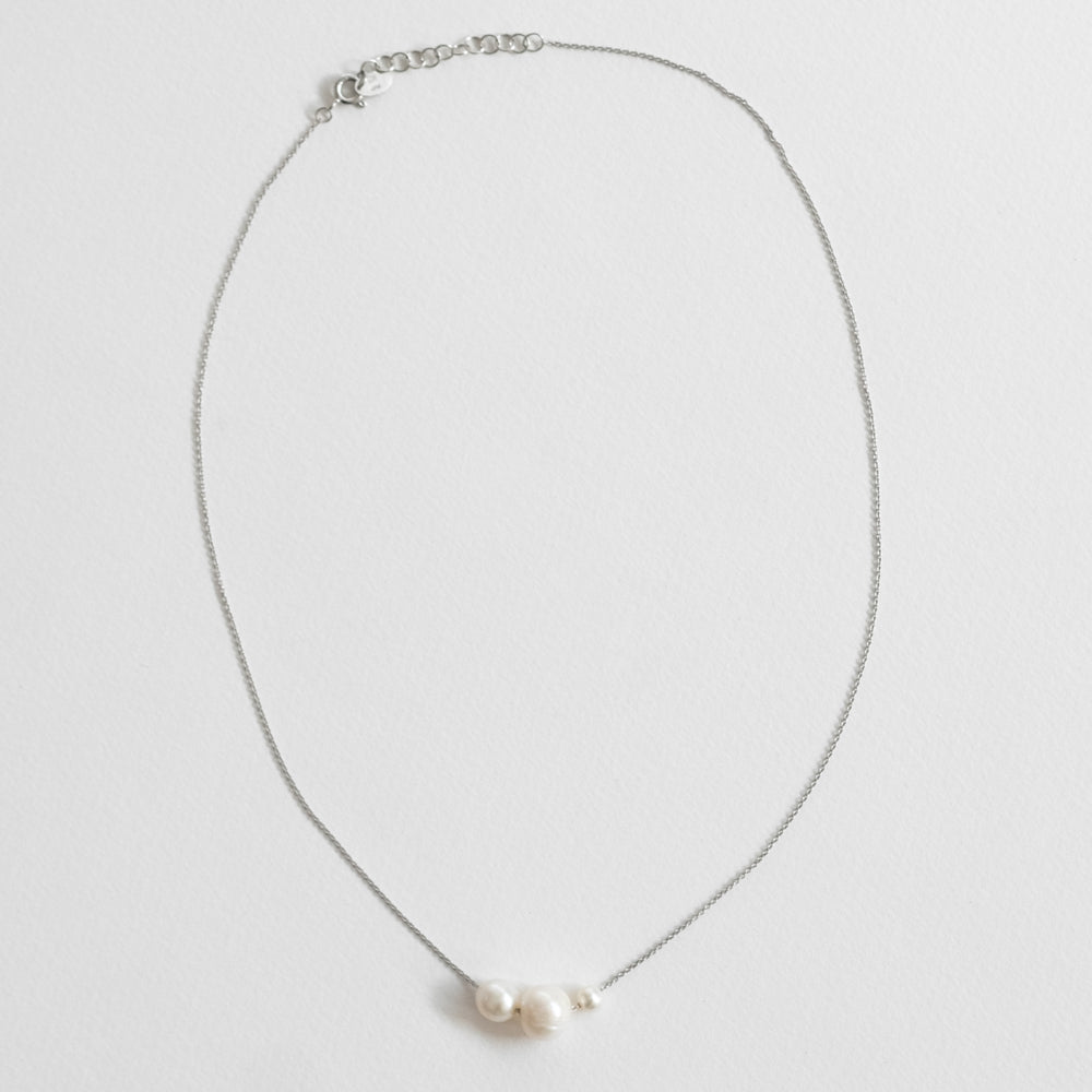 Cloud κολιέ ασημί