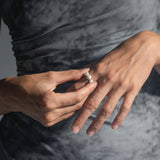 Cloud δαχτυλίδι ασημί