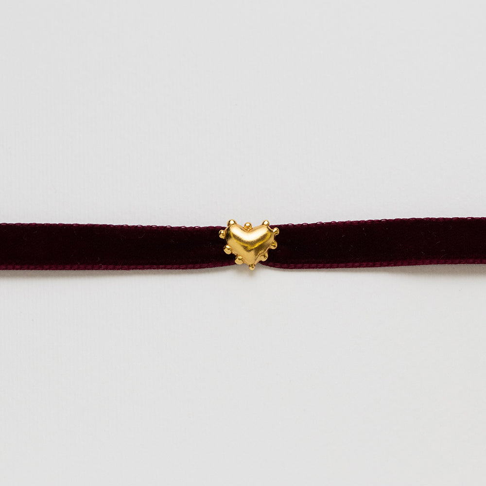 UBI AMOR choker χρυσό