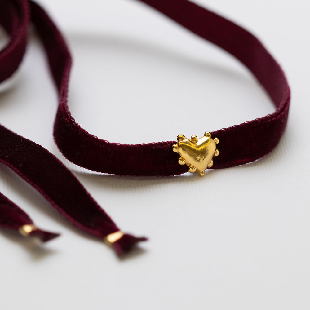 UBI AMOR choker χρυσό