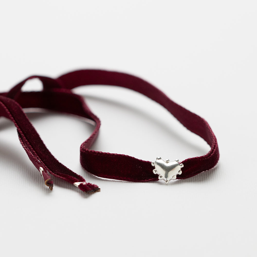 UBI AMOR choker ασημί