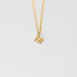 Initial κολιέ χρυσό