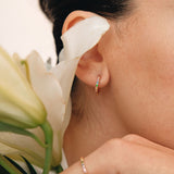 Astro rainbow κρίκοι κίτρινο χρυσό 14Κ