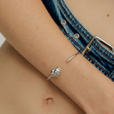 Coquilles ris βραχιόλι ασημί