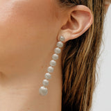 Coquilles liston σκουλαρίκια ασημί