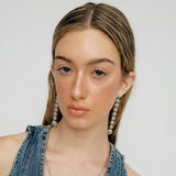 Coquilles liston σκουλαρίκια ασημί