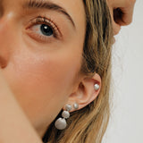 Coquilles jouet σκουλαρίκια ασημί