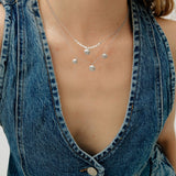 Coquilles jouet charm κολιέ ασημί