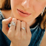 Coquilles jouet δαχτυλίδι ασημί