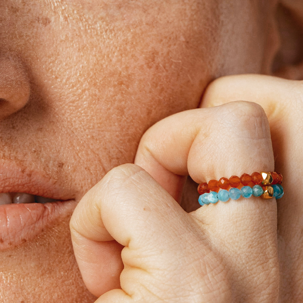 Terrestrial carnelian δαχτυλίδι χρυσό