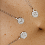 Celestial κολιέ ασημί