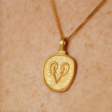 Celestial κολιέ χρυσό